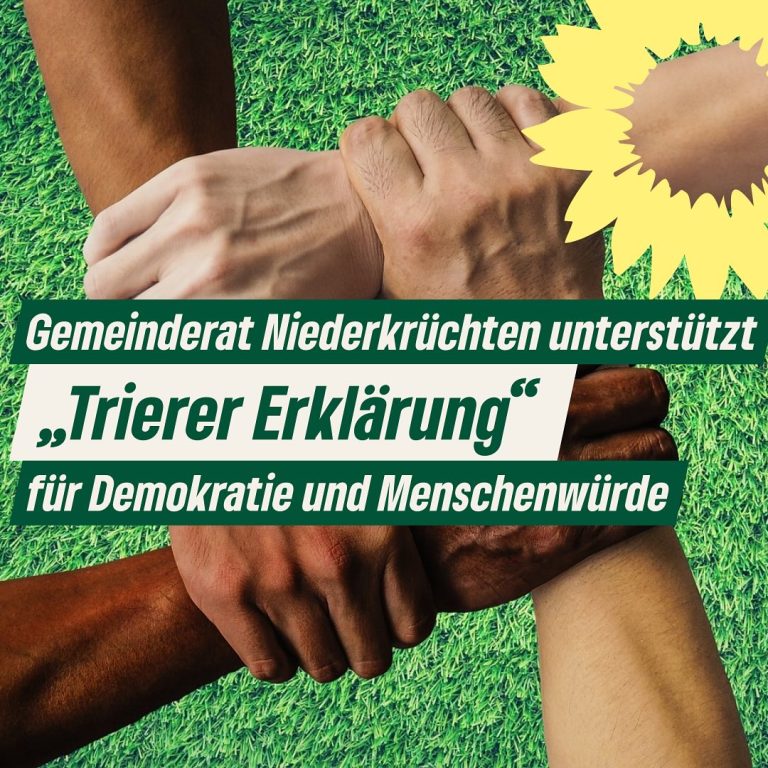 Niederkrüchten schließt sich der Trierer Erklärung des Deutschen Städtetages vom 18.01.2024 an.