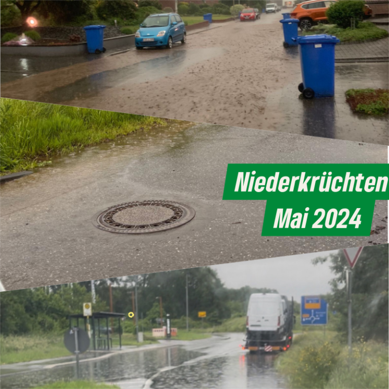 Anpassung an Starkregenereignisse
