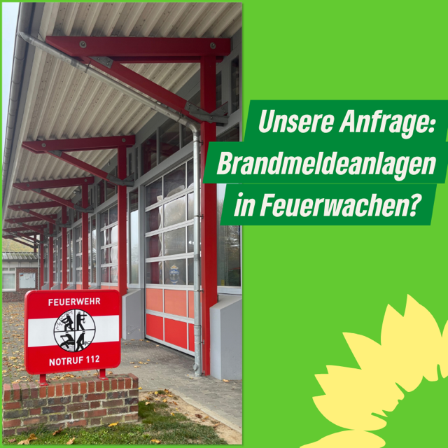 Unsere Anfrage zu Brandmeldeanlagen in den Feuerwachen der Gemeinde Niederkrüchten