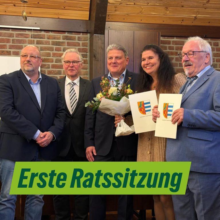 Erste Ratssitzung der neuen Wahlperiode